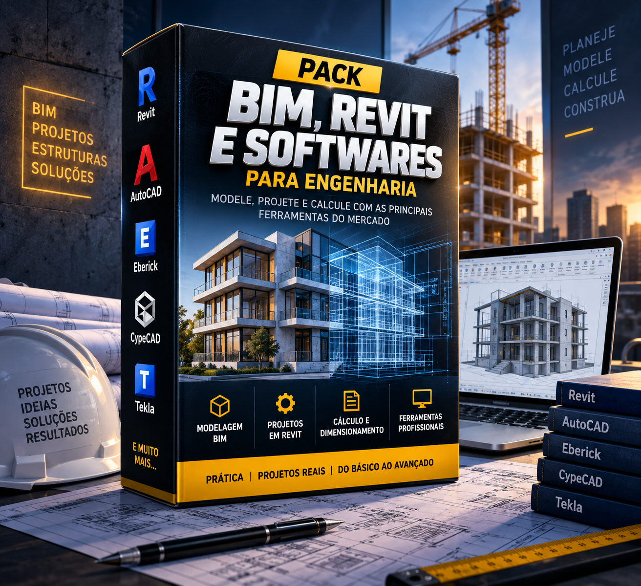 Pack BIM, Revit e Softwares