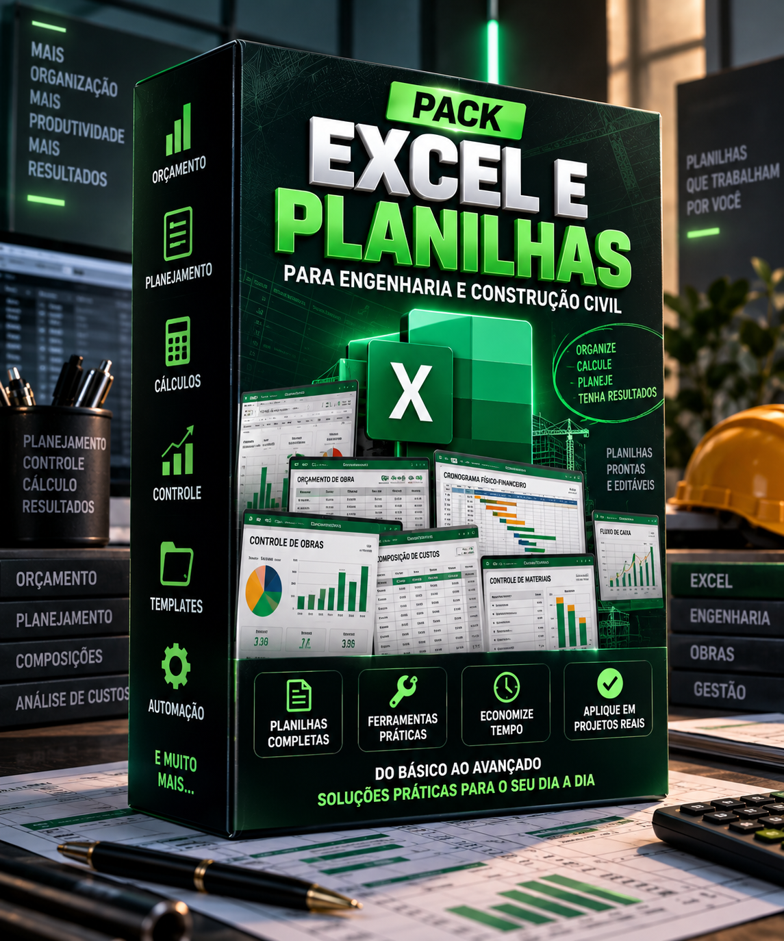 Pack de Excel e Planilhas
